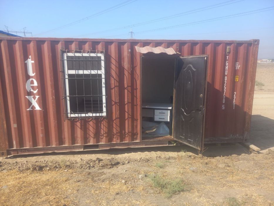 Контейнер сотилади ичидаги жихозлари билан