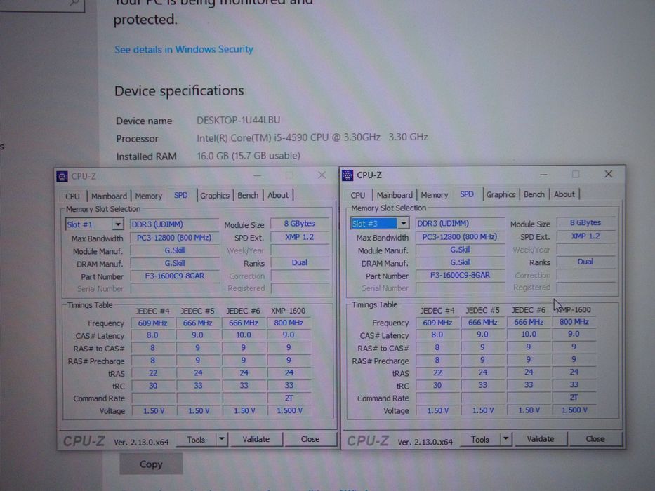 Kit memorii ram ddr3 G.skill Ares 16gb dual channel 1600 mhz
