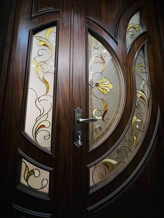 Vitraj oynalar. Uyingizni ko’rkiga kork qoshuvchi MDF, Akfa uchun