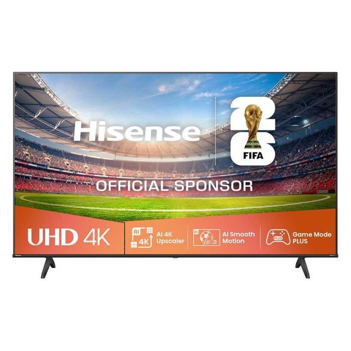 Нов телевизор Hisense 50" A6Q, 4K Ultra HD 3840x2160, DLED
