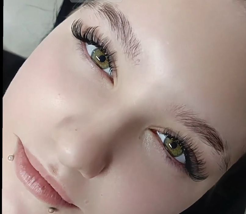 ЛЭД наращивание ресниц 6000 тг