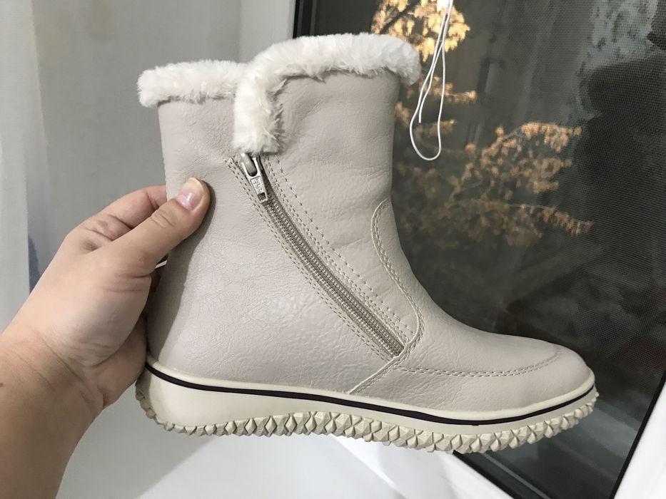Новые сапожки Rieker 36 р-р на цигейке