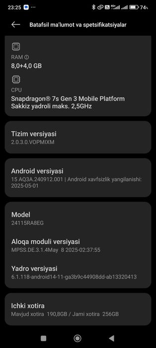 Reddmi note 14 pro plus 5 G