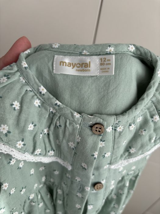 Rochiță fetiță, Mayoral, 12 luni, 80 cm