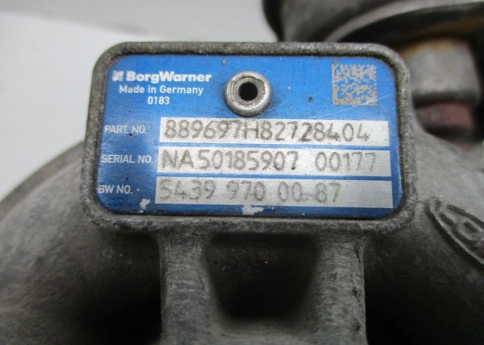 Turbina Dacia Duster 1.5 DCI 110 CP euro 5 cod 54399700087