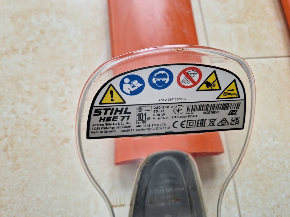 Stihl HSE 61 - foarfeca electrica pentru gradina