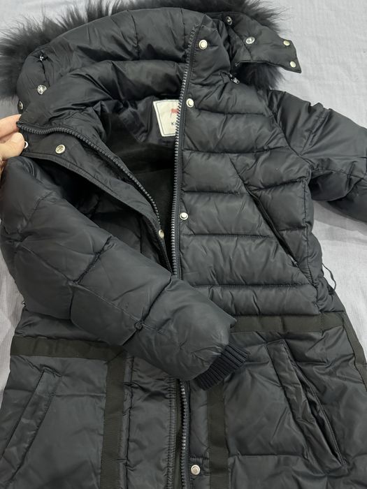 куртка для девочки пуховик зимняя