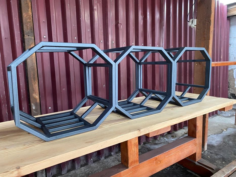 Дровник соты разборные