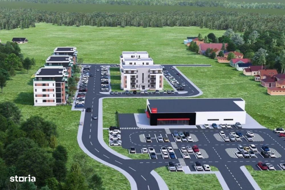 Apartament 3 camere , 92 mp + parcare , Green Residence