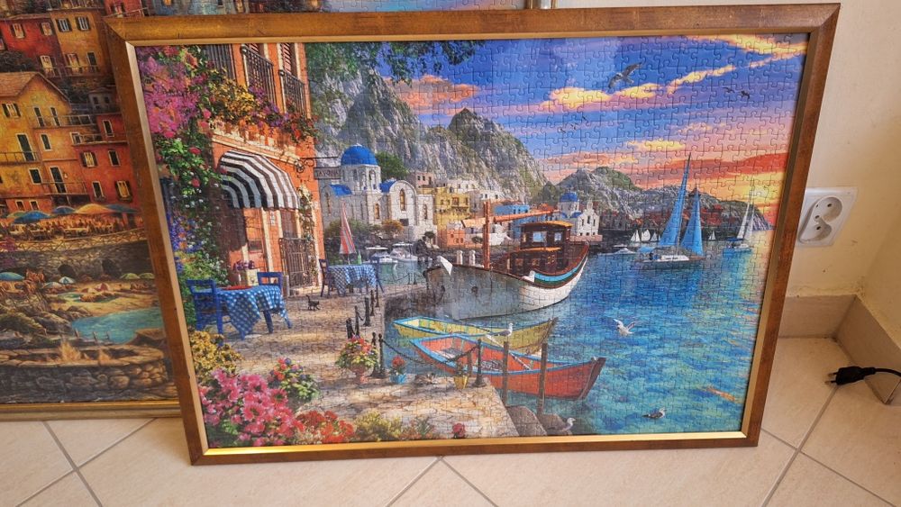 Tablou puzzle A Beautiful Day at Cinque Terre