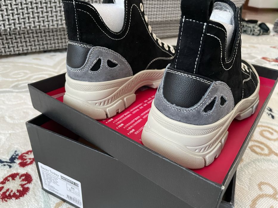 Кеды из натуральной кожи