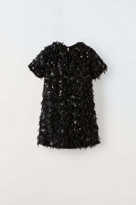 Рокля Zara с пера и паиети