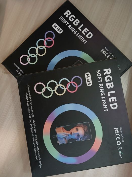 RGB Led Lampa+shtativ