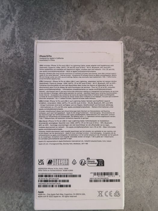 Iphone 14 pro gold 128