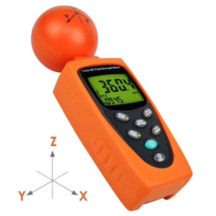 Уред за измерване на ЕМП радиочестотна радиация измервател на мощност