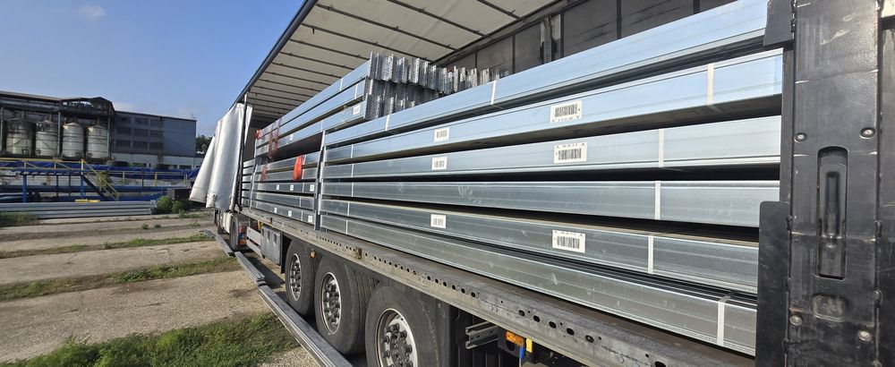 Rafturi Industriale Paleți GERMANIA – Transport & Montaj / Rame 2m-13.5m / Traverse 2.7m-5.7m