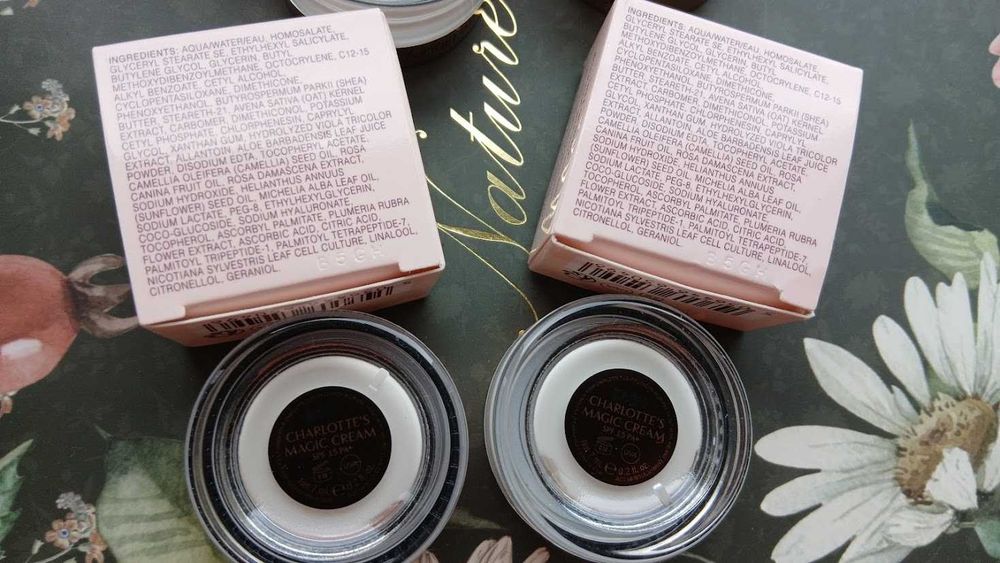 Charlotte's Magic Cream Instant Turnaround Moisturiser SPF15 PA+ si portfard