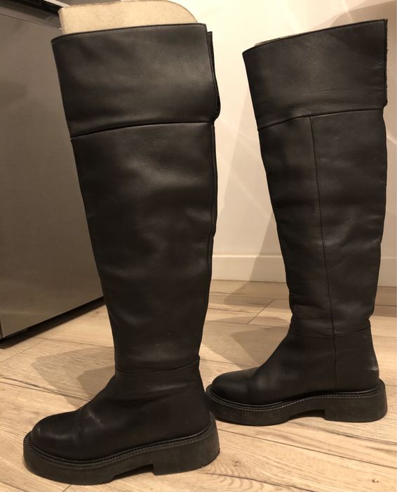 Cizme dama din piele