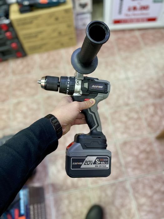 Шуруповерт Ледобур Нанвей, Nanwei, дрель