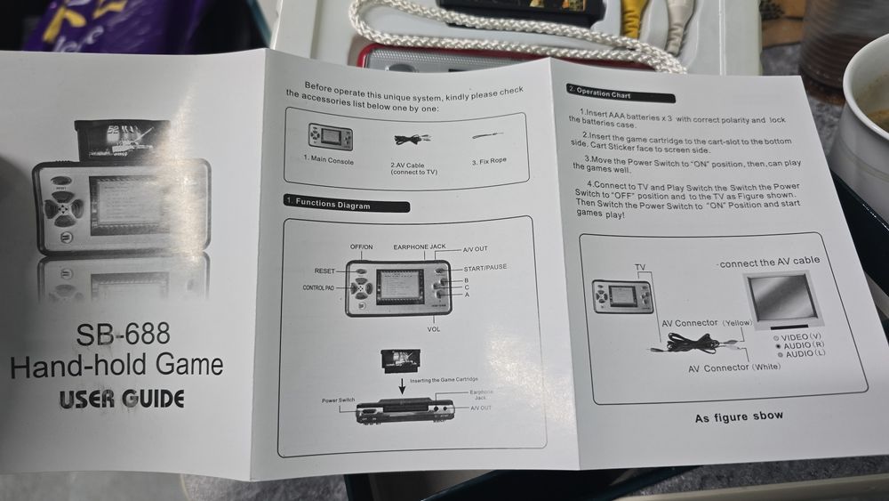 портативна игрова конзола SB-688