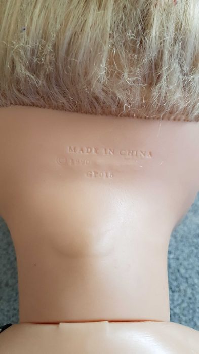 Кукла. 1990г. Китай. рост 80см.Клеймо.