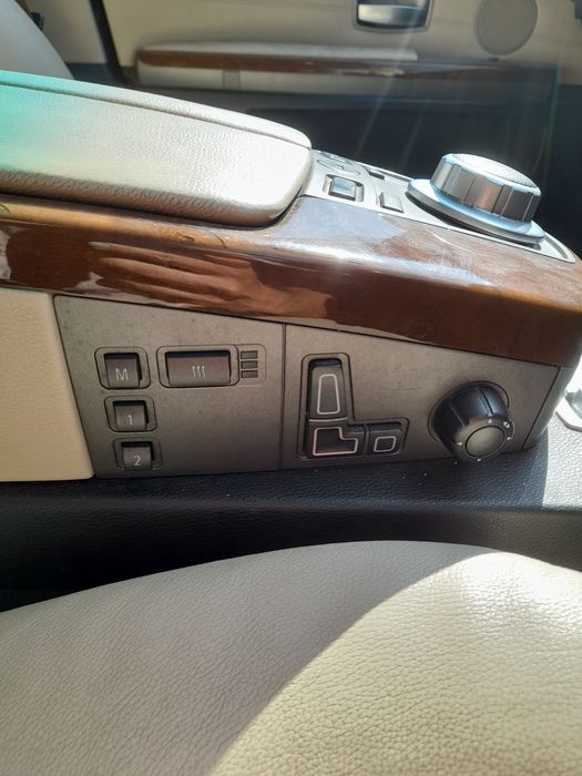 Interior PIELE CREM+Memorie BMW Seria 7 E65/E66 FACELIFT an 2005-2008