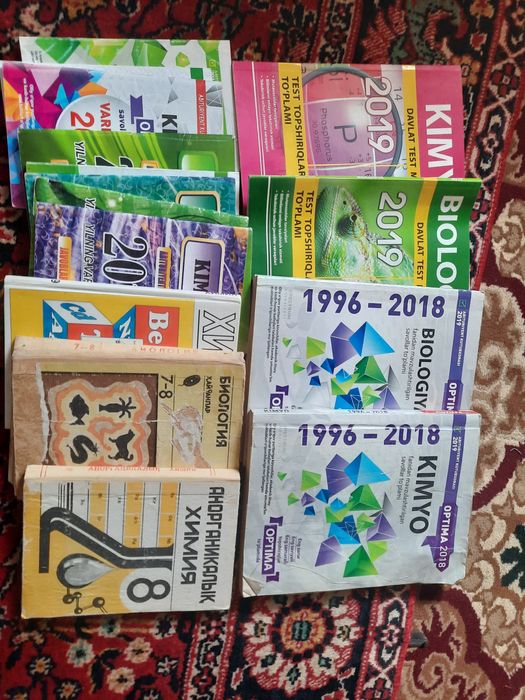 Ximya kitaplar satiladi