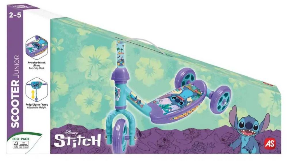 Disney Stitch Стич детска тротинетка. Нова!
