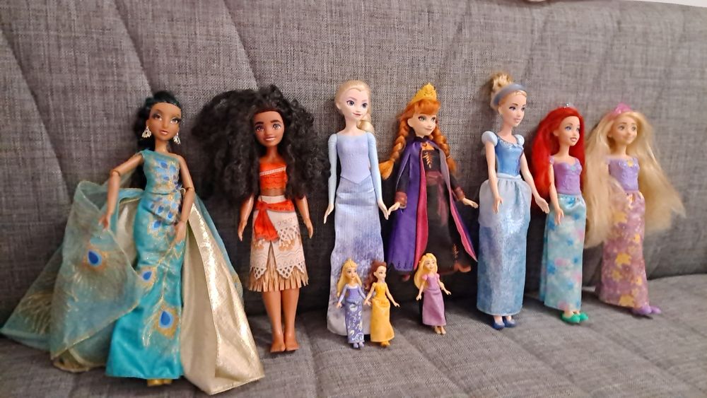 Set 11 păpuși prințese Disney