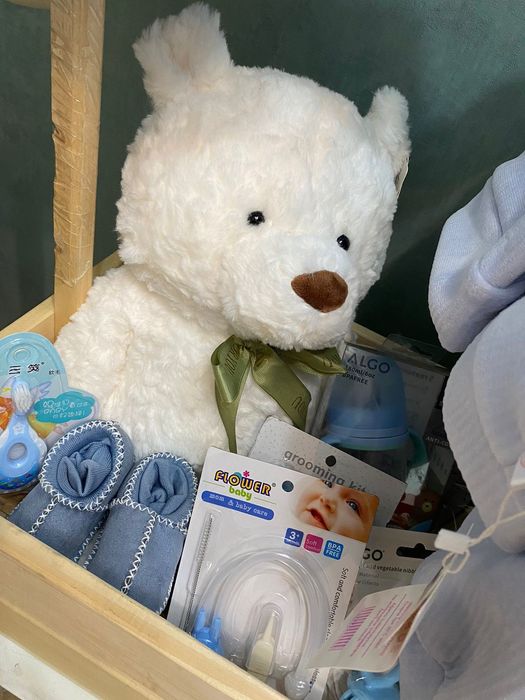 Подарока корзина для детей до 1 года