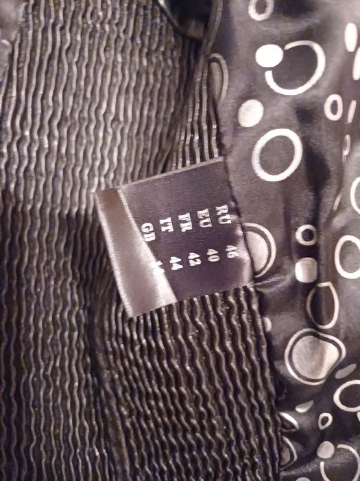 PINKO оригинален черен  бомбър с оребрена талия, р. S