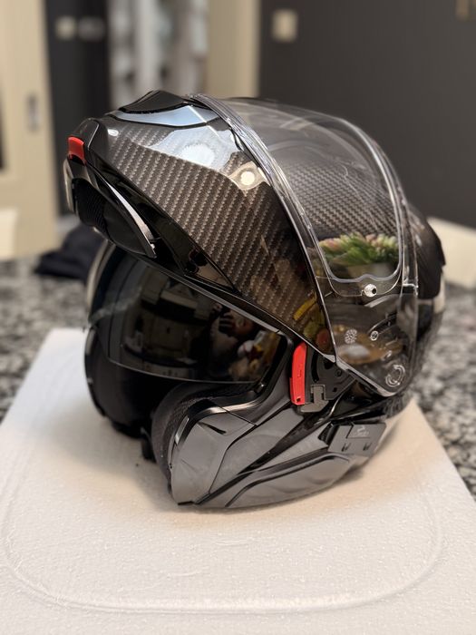 Cască moto modulară HJC RPHA 91 Carbon, mărimea S – ca nouă