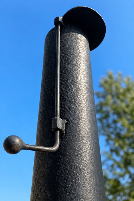 Smoker BBQ Reverse Flow Profesional – tablă 6 mm – capacitate mare