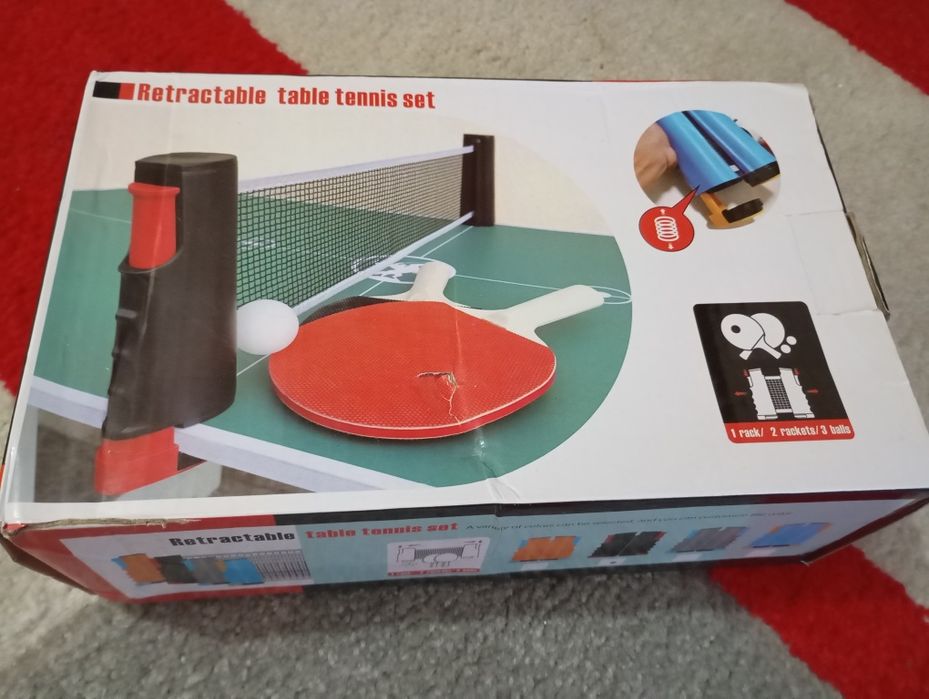 Tenis retractabil pt masa