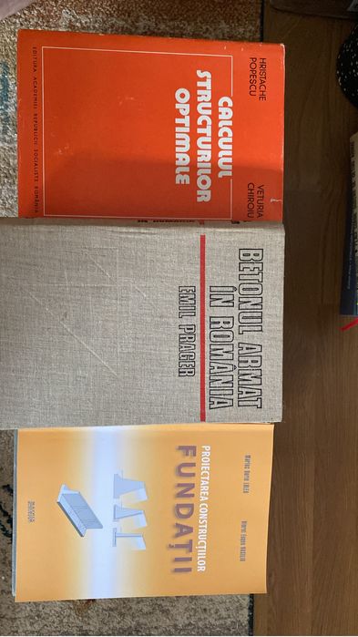 Carti tehnice constructii. PRET NEGOCIABIL