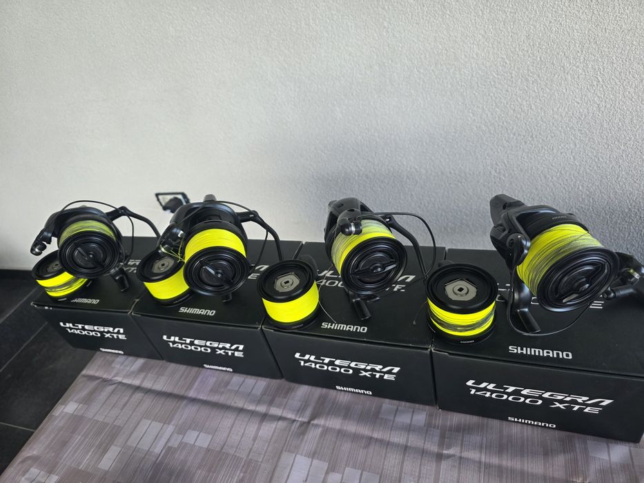 Vând Set 4 Mulinete Shimano Ultegra 14000 XTE