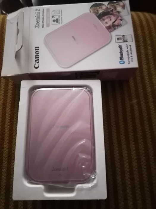 Мини цветен принтер Canon чисто нов