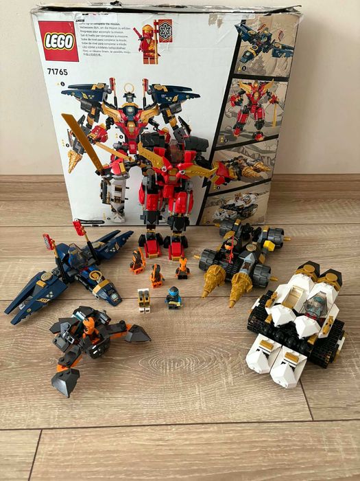 LEGO NINJAGO 71765 Ултра нинджа робот + Lego Ninjago Character Encyclopedia
