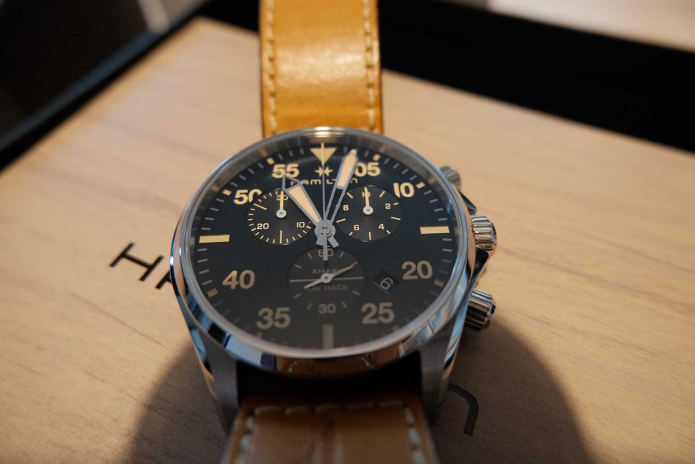 Ceas Hamilton Khaki Pilot H76722531