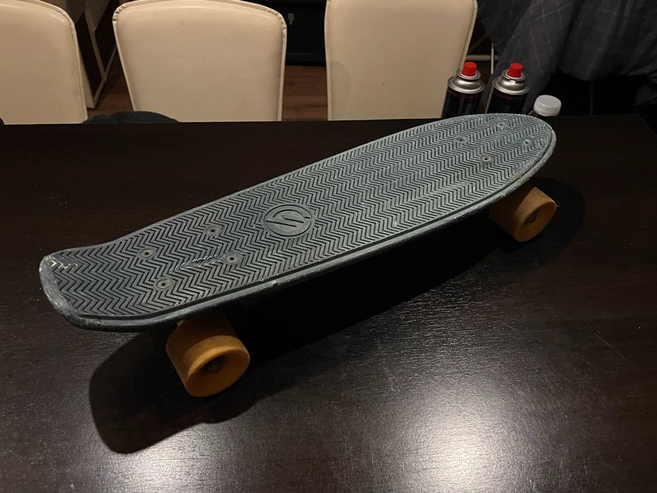 Skateboard Mini Cruiser Oxelo Yamba 100 Albastru