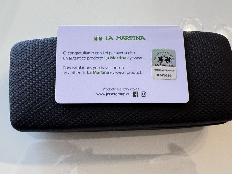 Слънчеви очила LA MARTINA Унисекс Нови Ръчна изработка