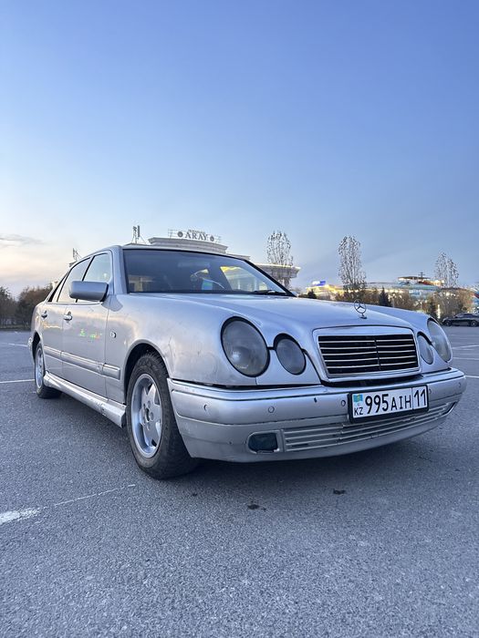 Бампер w210 до рест лупарик оригинал