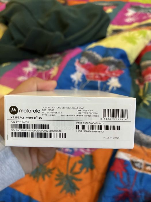 Моторола G 86  5 g