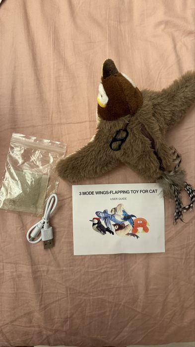 Интерактивная игрушка для кошки - воробей