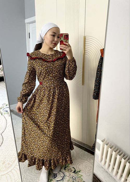 Лен, бамбук платья