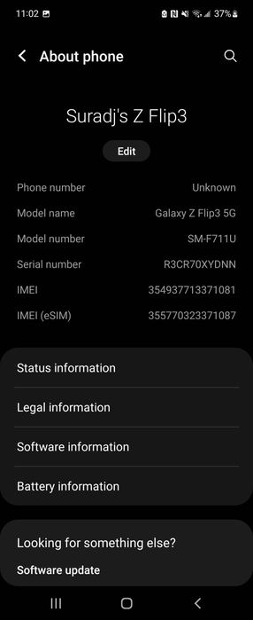 Samsung Z flip 5g 128 gb AT&T
