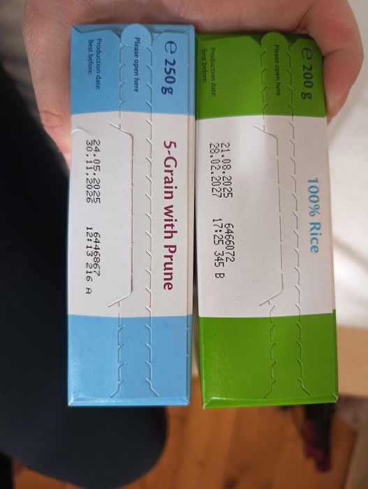 Бебешки каши HiPP – Оризова BIO и 5 зърна със слива (без добавена заха