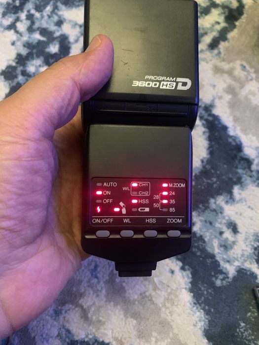 Filtru polarizat si blit