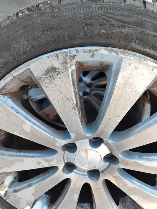 Диски с летней резиной r17.