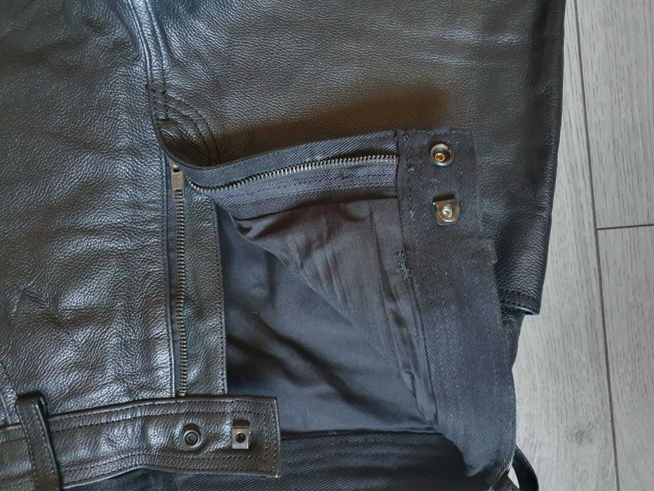 Pantaloni de piele HEIN GERICKE - Marime 40 (Talie 76 cm)